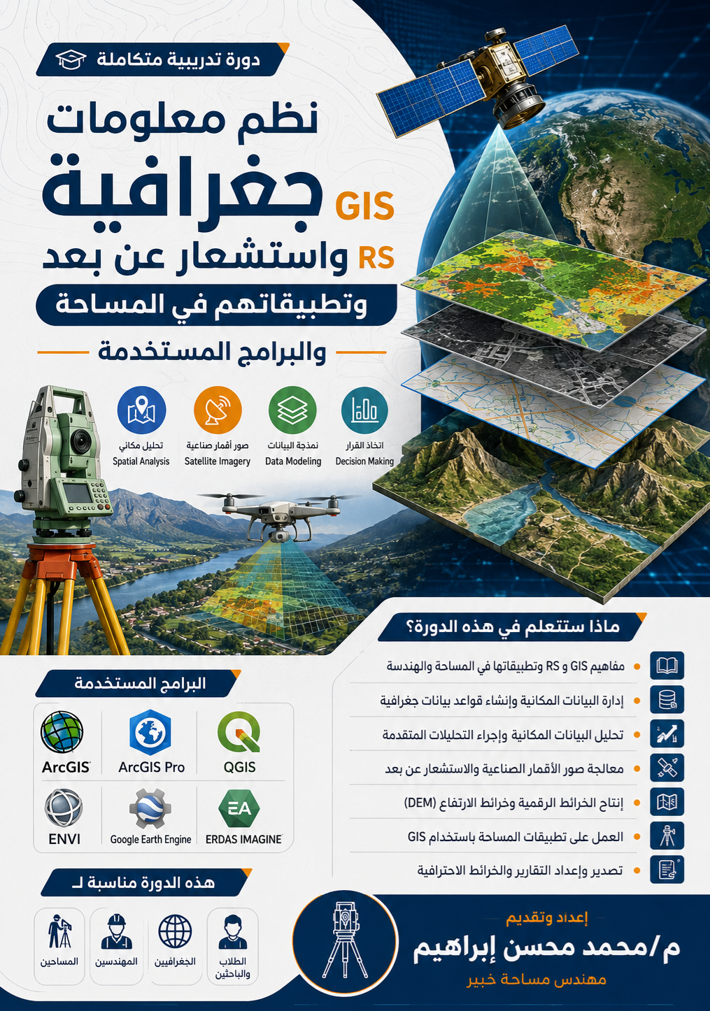 نظم المعلومات الجغرافية والاستشعار عن بعد